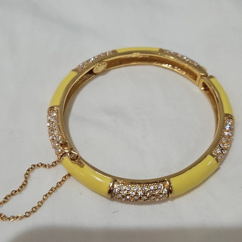 J. Crew Gold and Yellow Bracelet - Picture 2 of 7